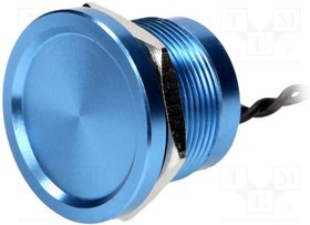 PS223Z10Y11, Переключатель: пьезоэлектрический, Пол: 2, SPST-NO, 0,2A/24ВAC