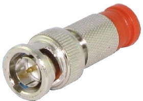 HYR-WP0112, Водонепроницаемый разъем BNC, штекер, RG-59, компрессионный