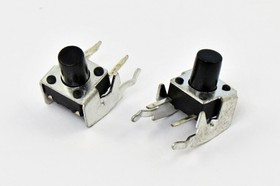 Тактовая кнопка, 7.4x 6.2x 8.0, контакты 2P+2Pкорпус, TC-0202