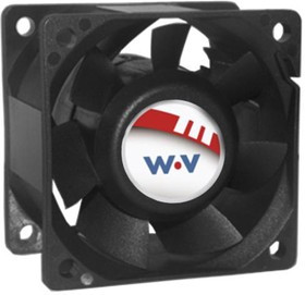 DC0603812M2B-2T0, AXIAL FAN, 60MM, 12VDC, 67.3CFM, 62DBA