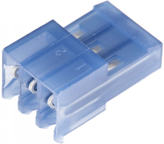 3-640442-3, IDC Connector, 26 AWG, IDC Receptacle, Female, 2.54 мм, 1 Ряд, 3 контакт(-ов), Монтаж на Кабель