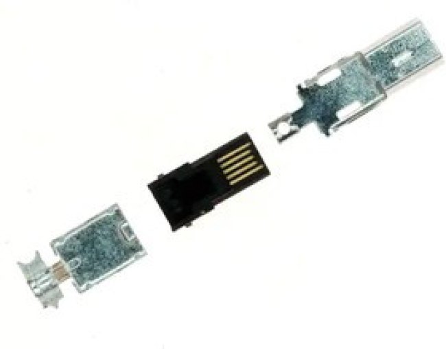 UX40-MB-5P, USB Connectors MINI B CBLE PLUG STRT SOLDER 3.5-4.0