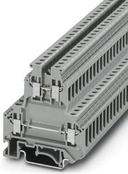 2774091, UKK 5 BU Series Blue DIN Rail Terminal Block, Double-Level, Screw Termination 2774091, UKK 5 BU Series Blue DIN Rail Terminal Block, Double-Level, Screw Termination