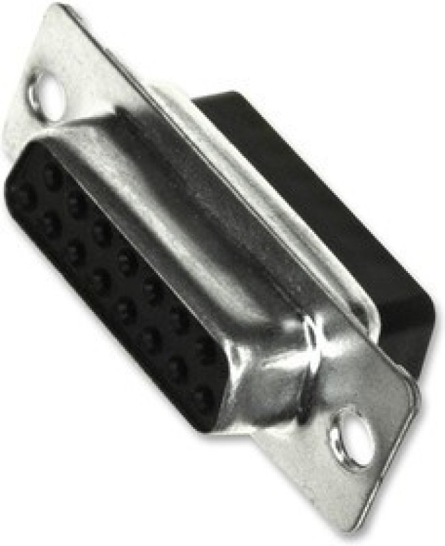 865615SLTLF, Разъем D-Sub; PIN: 15; гнездо; "мама"; на PCB; прямой; пайка; 5А; -55?125°C