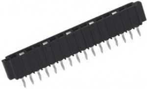 6-520315-6, CONN, FFC/FPC, 16POS, 1ROW, 2.54MM, THT