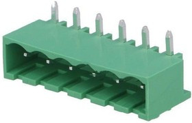 2EDGRC-5.08- 06P-14-00A(H), (2EDGRC-5.08- 06P-14-00ZH), Разъемный клеммный блок на плату, 6 контактов. Серия 2EDGRC-5.08
