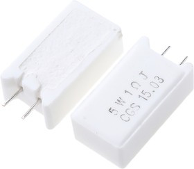 SQMW51R0J, 1 Wire Wound Resistor 5W ±5% SQMW51R0J