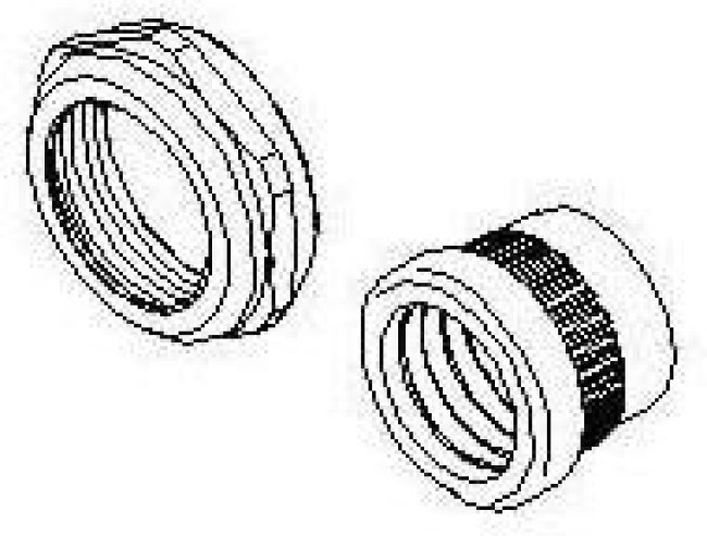58866-0002, Connector Accessories Bell Cap Assembly Straight HMC™ Bag