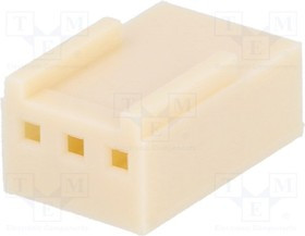 NS25-G3, Вилка, провод-плата, "мама", PIN 3, без контактов, 2,54мм, NS25