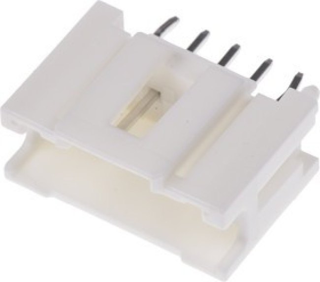 55932-0510, MicroClasp Series Straight Through Hole PCB Header, 5 Contact(s), 2.0mm Pitch, 1 Row(s), Shrouded