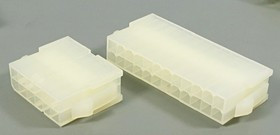 Штекер питания на кабель MF, 2 контакта, шаг 4.2мм, MF-2x1M; Q-9540 штек пит MF\2x 1\P4,2\каб\\MF- 2x1M+конт[13]