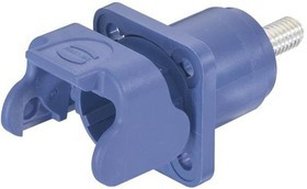 09930011308, Heavy Duty Power Connectors Han S 120 Bulkhead Mount Housing blue M18 w/ male contact M6 09930011308, Heavy Duty Power Connectors Han S 120 Bulkhead Mount Housing blue M18 w/ male contact M6