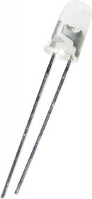 L-1513SURC-E, Светодиод 5мм/красный/630нм/1600- 2200мкд/прозрачный/20° L-1513SURC-E, Светодиод 5мм/красный/630нм/1600- 2200мкд/прозрачный/20°