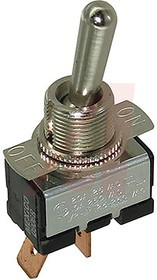 CA201-78/272-06747-XTR1, Toggle Switch, Panel Mount, On-Off, SPST, Tab Terminal, 250V ac CA201-78/272-06747-XTR1, Toggle Switch, Panel Mount, On-Off, SPST, Tab Terminal, 250V ac