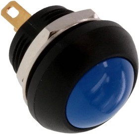PB6B2RS7M2CAL00, PB6 Series Push Button Switch, (On)-Off, Panel Mount, SPST - NO, 50 V dc, 125V ac, IP68