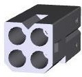 770843-1, Pin &amp; Socket Connectors RECPT 4P DETENT LOCK matrix