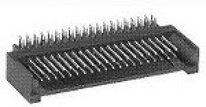 5-102589-5, Conn Shrouded Header HDR 50 POS 2.54mm Solder RA Side Entry Thru-Hole