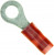 1-320551-3, TERMINAL, RING TONGUE, #8, CRIMP, RED