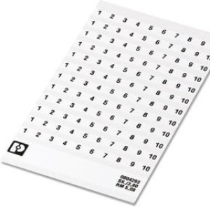 0804293:0051, Terminal Block Tools & Accessories SK 5.08/3,8: 51-60 0804293:0051, Terminal Block Tools & Accessories SK 5.08/3,8: 51-60
