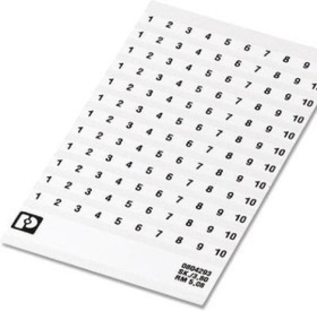 0804293:0051, Terminal Block Tools &amp; Accessories SK 5.08/3,8: 51-60