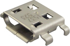 47642-1001, Разъем USB, Micro USB Типа B, USB 2.0, Гнездо, 5 вывод(-ов), Монтаж в Сквозное Отверстие