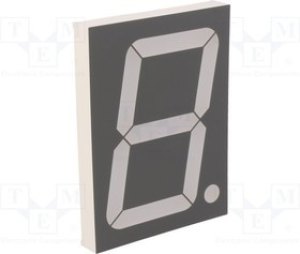 FYS-40011CUHR-21, Дисплей: LED, 7-сегментный, 101,6мм, 4", II.зн: 1, красный, 30-60мкд FYS-40011CUHR-21, Дисплей: LED, 7-сегментный, 101,6мм, 4", II.зн: 1, красный, 30-60мкд