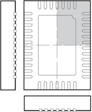 LTC3829IUHF#PBF, DC/DC Cntrlr Single-OUT Step Down 850kHz 38-Pin QFN EP Tube