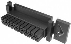 10159684-22GLF, Headers & Wire Housings MinitekPwr 3.0Dual Row RECP 22POSBlack 10159684-22GLF, Headers & Wire Housings MinitekPwr 3.0Dual Row RECP 22POSBlack