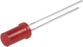 L-483IDT, Светодиод цилиндрический красный 100° d=5мм 5мКд 625нМ