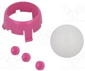 POLOLU-3531, Опорный шарик, розовый, Набор: шарик, корпус, на корпус, 25,4мм POLOLU-3531, Опорный шарик, розовый, Набор: шарик, корпус, на корпус, 25,4мм