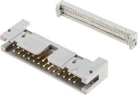4626-6001, 26-Way IDC Connector for Cable Mount, 2-Row 4626-6001, 26-Way IDC Connector for Cable Mount, 2-Row