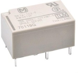 DK1A-12V-F, General Purpose Relays 10A 12VDC SPST-NO SEALED DK1A-12V-F, General Purpose Relays 10A 12VDC SPST-NO SEALED