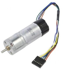 4807, Двигатель: DC, с энкодером, с редуктором, HP, 6ВDC, 6,5А, 98,78: 1