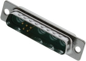 173107-0061, D-Sub hybrid-plug, Plug, 9W4, Soldering Lugs