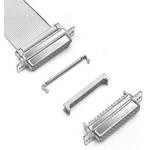 8309-6000, D-Sub Connector, Socket, 26 and 28AWG, Copper Alloy, Gray, Gold, 8300 Series | 3M 8309-6000