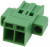 1809734, Pluggable Terminal Blocks 2 Pos 5.08mm pitch Plug 20-14 AWG Crimp