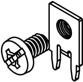 8183, Terminals SCREW TERMINAL (SCREW IS UNASSEMBLED)