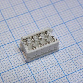 90327-0308, IDC Connector, IDC Receptacle, Female, 1.27 мм, 2 ряда, 8 контакт(-ов), Монтаж на Кабель