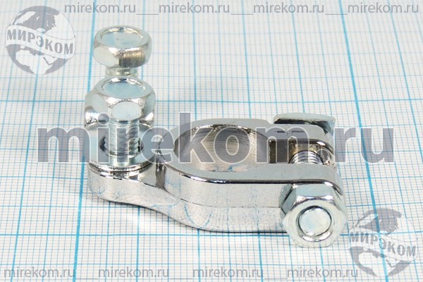 Клемма автомобильная "+", d18, 2C, AlSi силумин, зажим Клемма автомобильная "+", d18, 2C, AlSi силумин, зажим