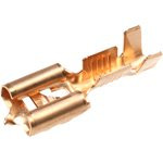 160917-3 (36072LB), Гнездо ножевое обжим 6.3мм 1.00-2.50мм²