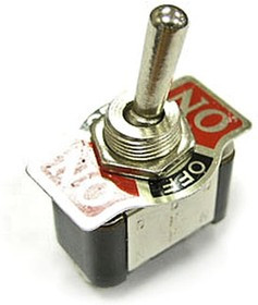 KN3(A)-103(A) on-off-on, Тумблер трехпозиционный однополюсный KN3(A)-103(A), 51х16х28 мм, ON-OFF-ON, SPDT C/O, 10 А, 250 В, 50 мОм, 3 конта