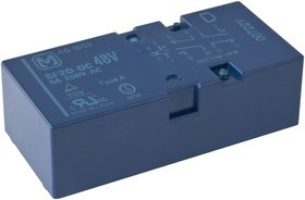 SF3-DC24V, Реле безопасности, 24 В DC, 3PST-NO, SPST-NC, SF3, Сквозное Отверстие, 6 А, Пайка