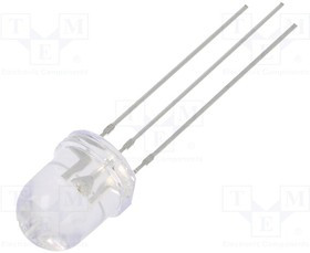 OSRBMC8131A, LED; 8mm; red/blue; 30°; Front: convex; 2.1?2.6/3.1?3.6V; -30?85°C