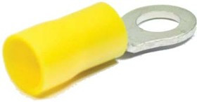 Клемма"O", d 5,3мм, обжимная, желтый