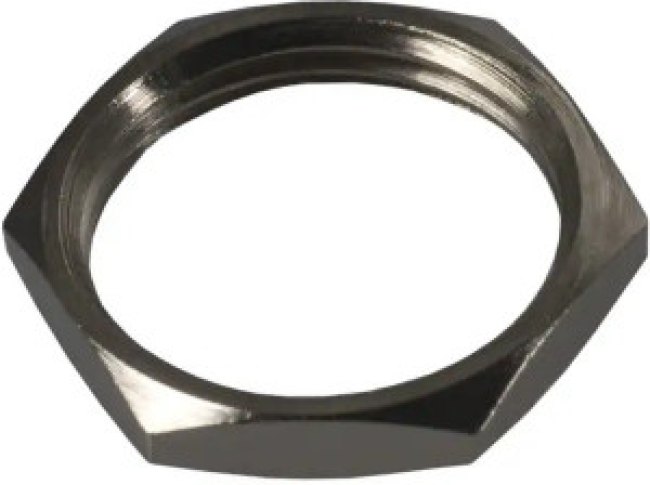1-329631-2, RF Connector Accessories HEX JAM NUT 1/2-28