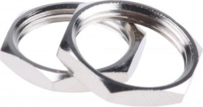 1-329631-2, RF Connector Accessories HEX JAM NUT 1/2-28