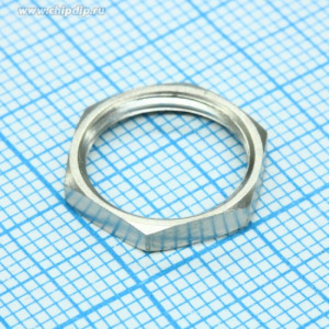 1-329631-2, RF Connector Accessories HEX JAM NUT 1/2-28