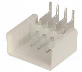 P2304, Гнездо, IDC, "папа", PIN: 4, угловой 90°, THT, луженые, 2,54мм