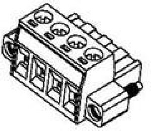 0395340002, Conn Eurostyle Block F 2 POS 5.08mm Screw RA Cable Mount 18A/Contact Eurostyle™