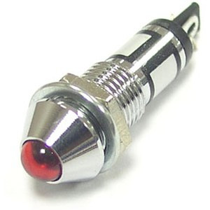 L-706-R 12V, Светодиод в корпусе L-706-R, 12 В, красный